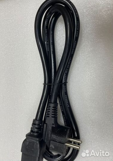 Сетевой кабель питания. Разъем - C13. 1,5м 3*1,5мм