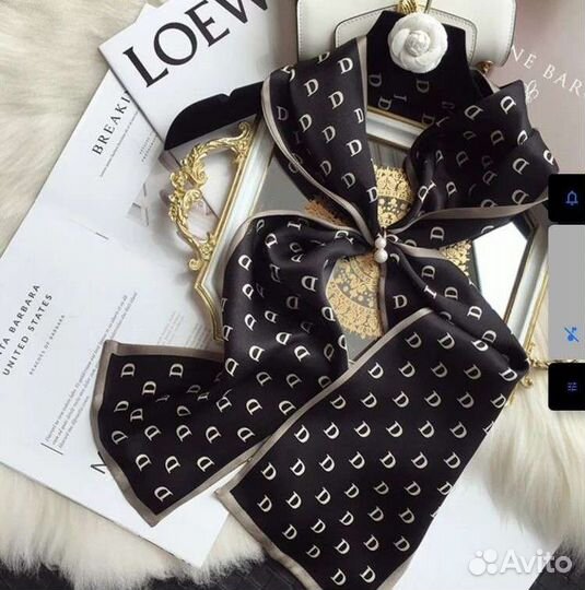 Шарфик женский шёлковый (новый)