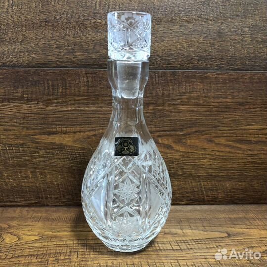 Графин штоф хрусталь Польша