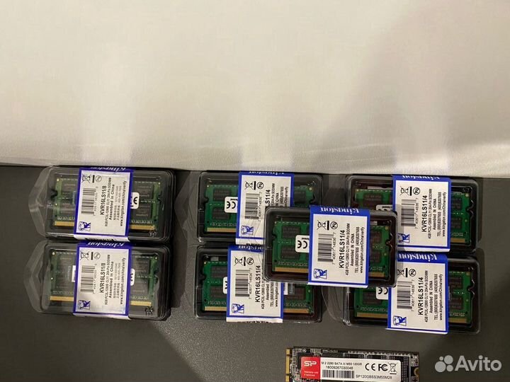 Оперативная память для ноутбука в ассортименте