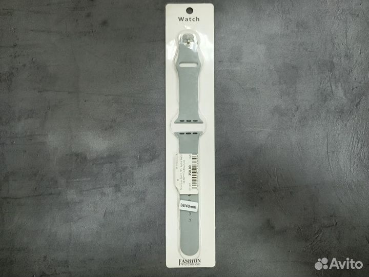 Ремешок Sport TPU Apple Watch 38-40mm (Серый 22)