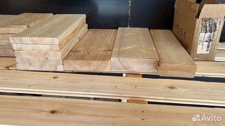 Доска сухая строганная