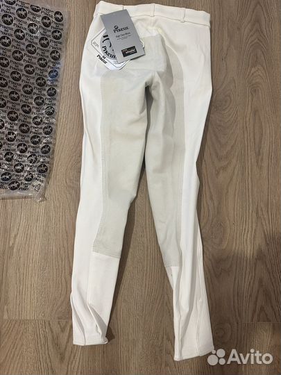 Конные бриджи белые Pikeyr размер 34-36 XS