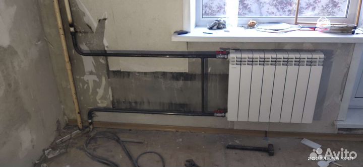 Сантехработы. Монтаж отопления водоснабжения