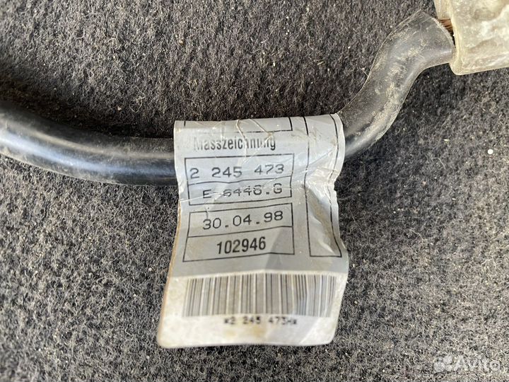 Минусовой провод аккумулятора BMW E36