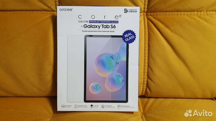 Защитное стекло для Samsung Tab S6