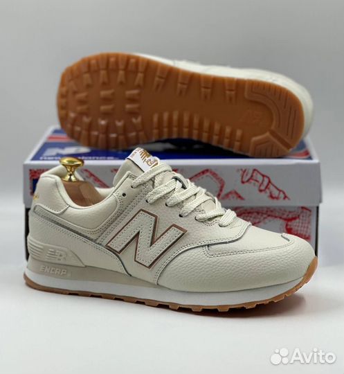 New Balance 574 белые