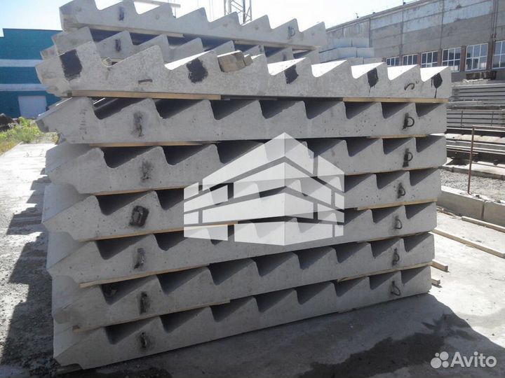 Прогоны железобетонные прг 38.2.5-4т новые жби