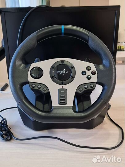 Гоночный руль PXN V9 PC Game Racing Wheel, PS4