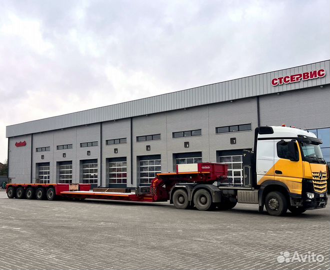 Полуприцеп трал (тяжеловоз) Nooteboom Euro, 2008