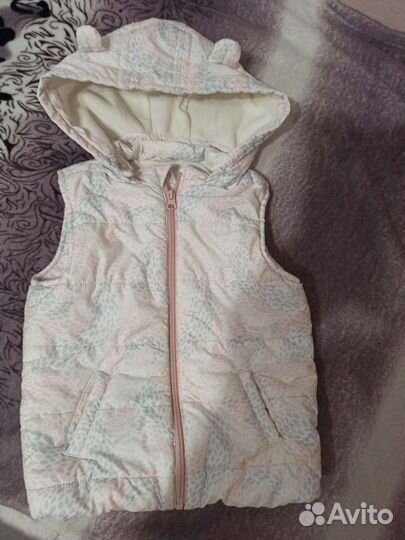 Жилетка для девочки 104 110