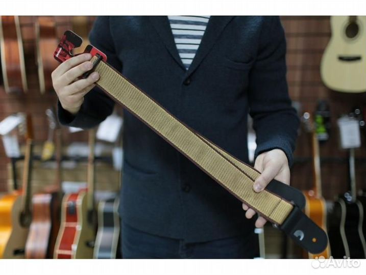 Planet Waves 50B06 ремень для гитары твидовый