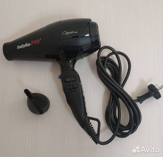 Фен профессиональный babyliss Caruso 2400 Вт