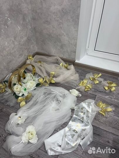 Свадебные украшения на машину продажа