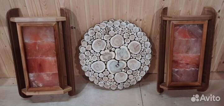 Панно из можжевельника