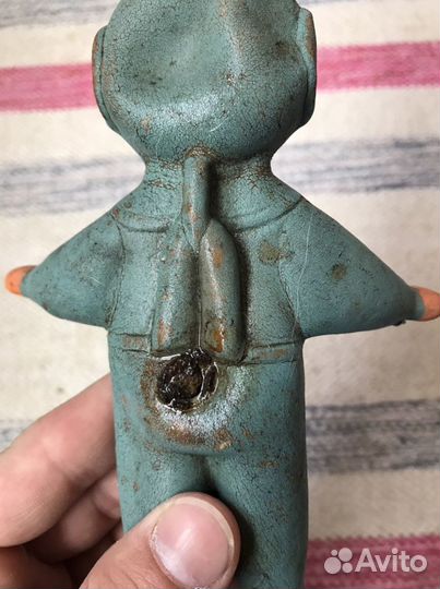 Игрушка СССР резиновая водолаз