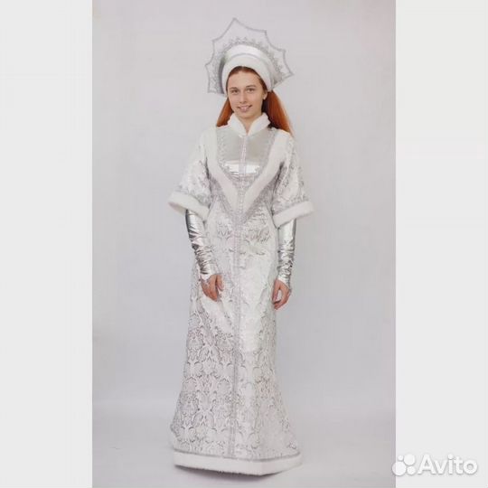 Новый Костюм Снегурочки 44-50