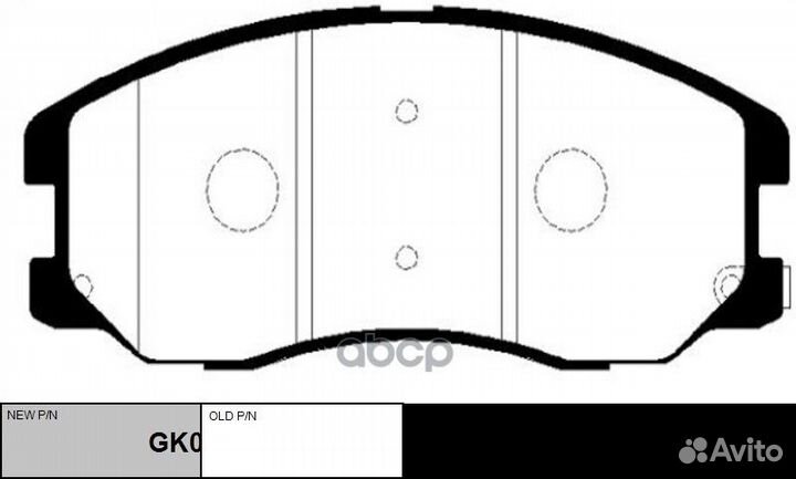 Колодки chevrolet Captiva (C100,C140) /opel Anta