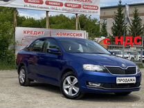 Skoda Rapid 1.6 AT, 2018, 92 000 км, с пробегом, цена 1 475 000 руб.