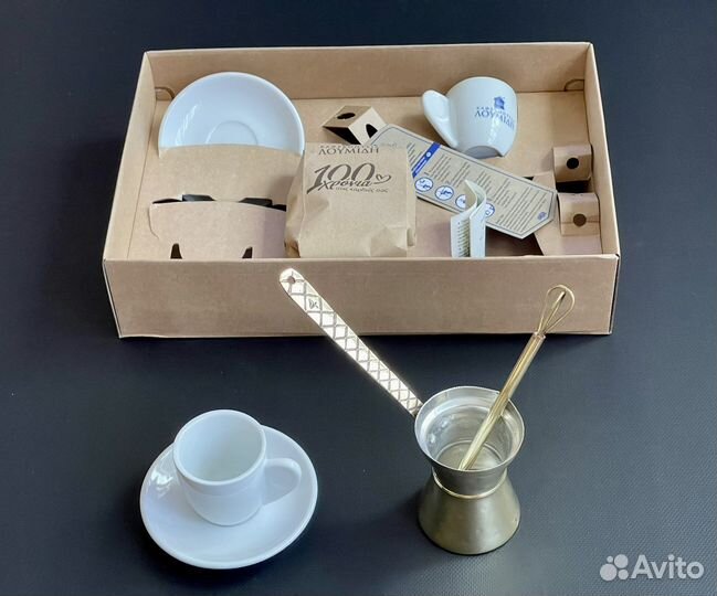 Кофейный набор Loumidis греческий 2 персоны новый