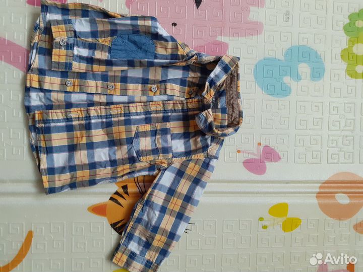 Рубашка для мальчика 74