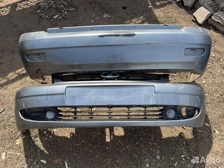 Бампер задний приора