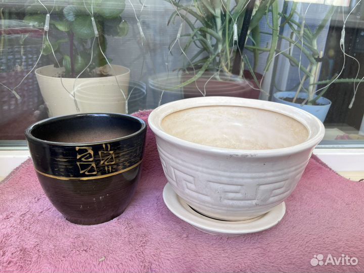 Керамические горшки