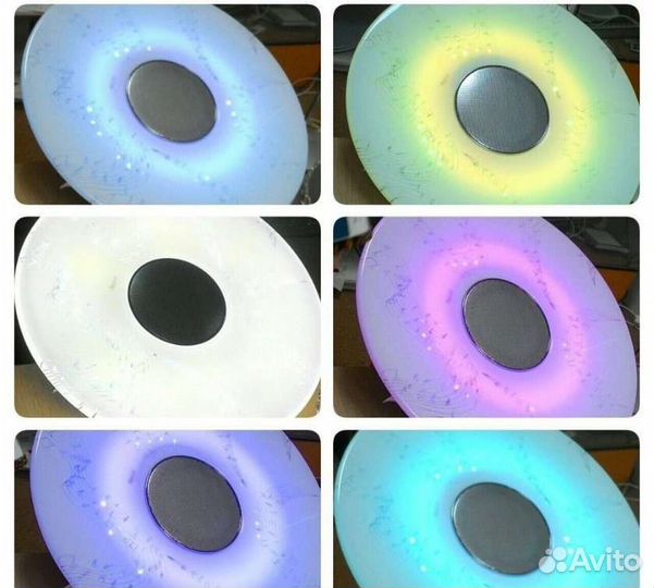 Светодиодный светильник + музыка A-play 60W RGB