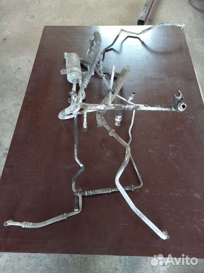 Трубки кондиционера. Рено Спайс 4