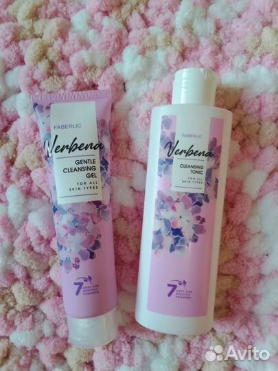 Гель и тоник для лица