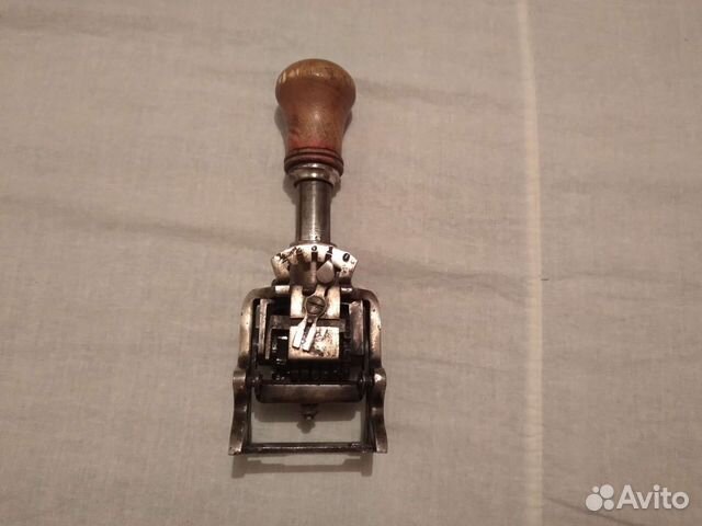 Штамп нумератор