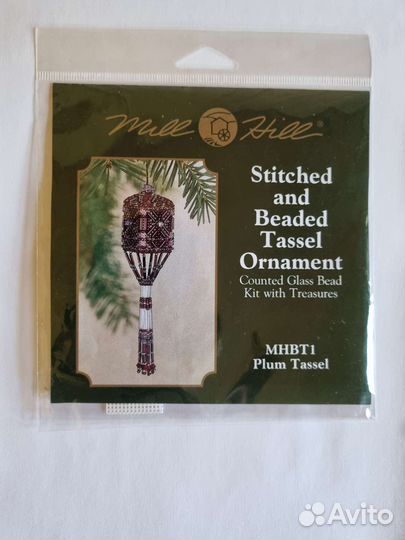 Остатки набора для вышивания Mill Hill Фонарики