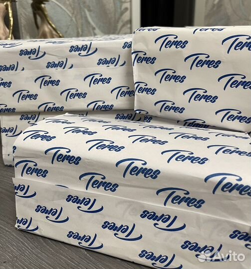 Бумажные полотенца Teres-12 шт по 200 листов