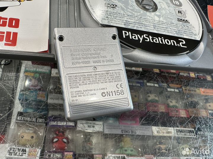 Grand Theft Auto 3 PS2 + ориг карта памяти