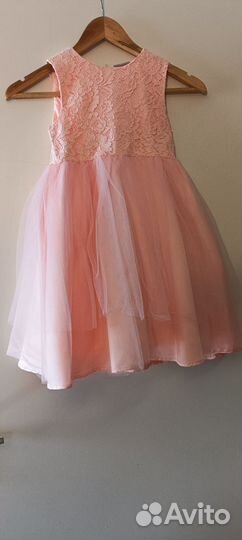 Нарядное платье для девочки 122