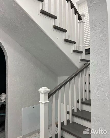 Лестница на 2 этаж частный дом