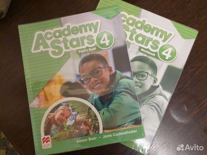 Учебник английского языка Academy Stars 4+тетрадь