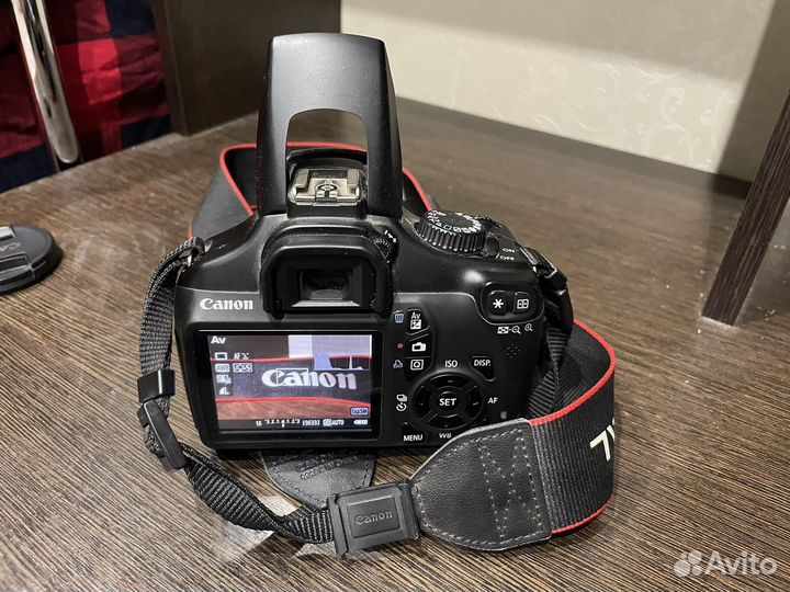 Зеркальный фотоаппарат canon eos 1100d