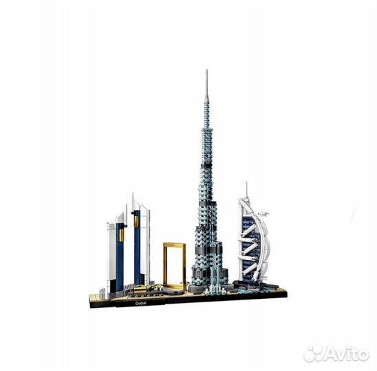 Lego architecture дубай 21052