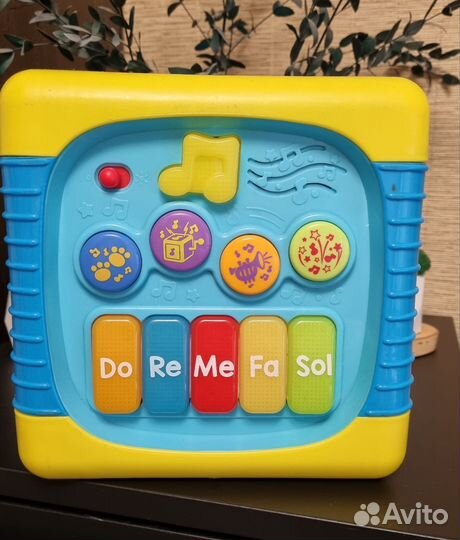 Игрушки кубик-сортер