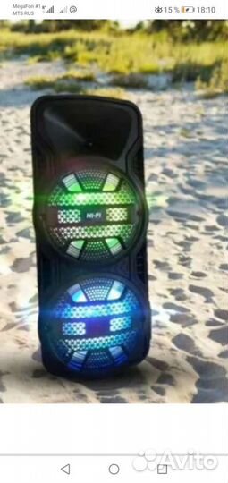 Колонка Speaker ZQS-8203,Большая,60см. Новая