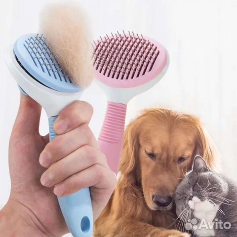 Расческа, чесалка для кошек и собак