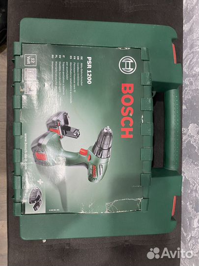 Шуруповерт bosch PSR 1200