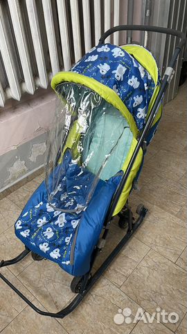 Коляска санки