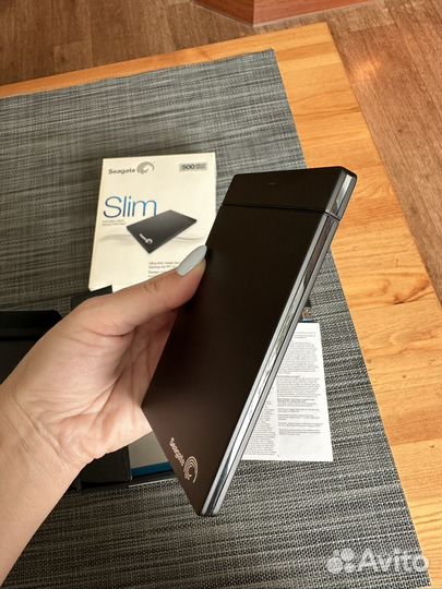 Внешний жесткий диск seagate slim 500 gb