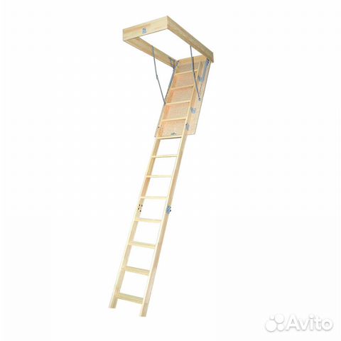 Лестница чердачная деревянная