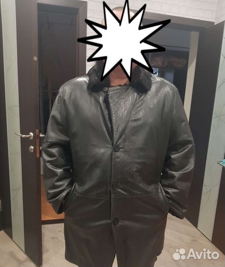 Дубленка натуральная мужская