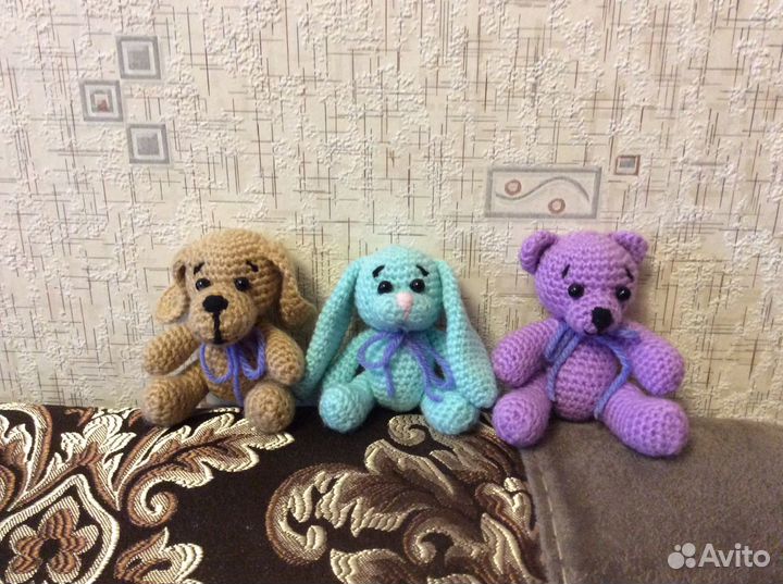 Вязанные игрушки