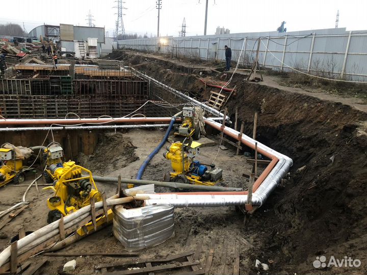 Аренда мощных насосов и мотопомп