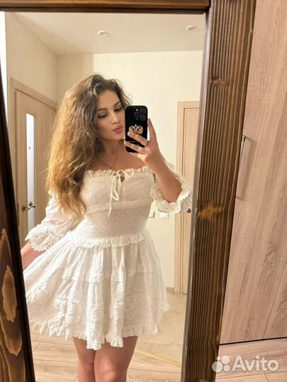 Платье летнее хлопок 46 M